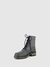 Botins com Atacadores em Antracite